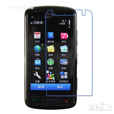 Nokia C6-01 протектор за екрана , снимка 1 - Фолия, протектори - 37673546