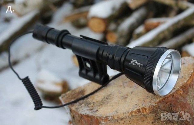  Мощен далекобоен фенер с опция за закрепване на оръжие. Лов и риболов , снимка 5 - Оборудване и аксесоари за оръжия - 30523183