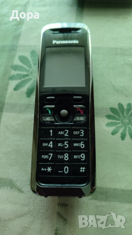 Домашен телефон Panasonic с подвижна слушалка, снимка 7 - Стационарни телефони и факсове - 51847041