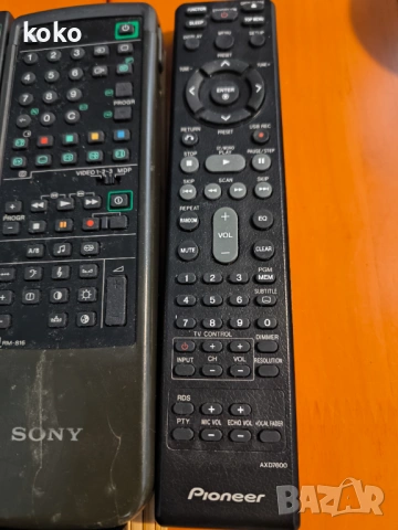 Дистанционно Akai Denon Sony Onkyo Pioneer , снимка 7 - Други - 48733345