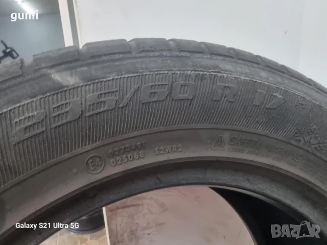 2бр зимни гуми 235/60/17 GENERAL L03319 , снимка 4 - Гуми и джанти - 50779515