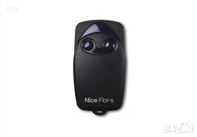 Дистанционно за гаражна врата Nice Flor-s, гараж за автоматизация на врати, 2 бутона,, снимка 6 - Дистанционни - 51360225