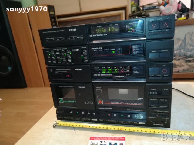 philips tuner/amplifier/deck-made in belgium 1409211922, снимка 8 - Ресийвъри, усилватели, смесителни пултове - 34134477