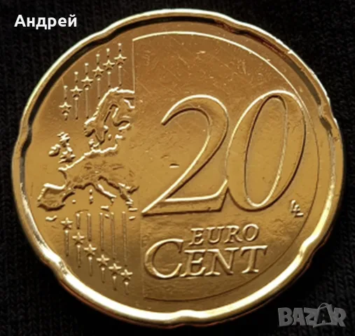 20 Евро цента. Испания - 2018г., снимка 2 - Нумизматика и бонистика - 55833270