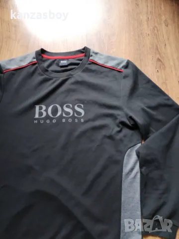 hugo boss tracksuit sweatshirt - страхотна мъжка блуза ХЛ, снимка 3 - Спортни дрехи, екипи - 49276640