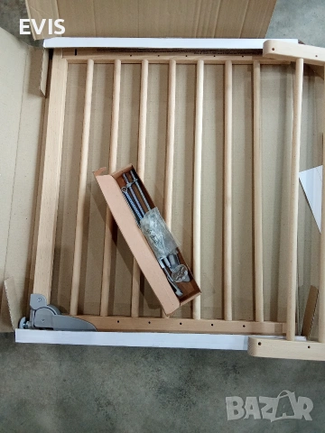 Дървена предпазна решетка,врата,вратичка Star Stairs PIA – Внос от Германия, снимка 3 - Други стоки за дома - 54216814
