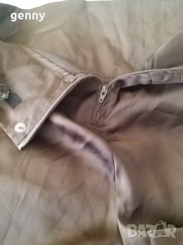 Елегантен тъмно кафяв панталон, фин плат , снимка 2 - Панталони - 42220059