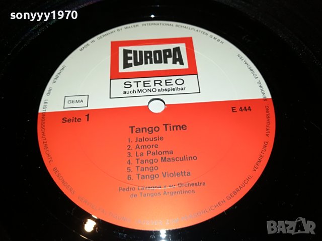 TANGO TIME-MADE IN GERMANY 2605222122, снимка 3 - Грамофонни плочи - 36886748