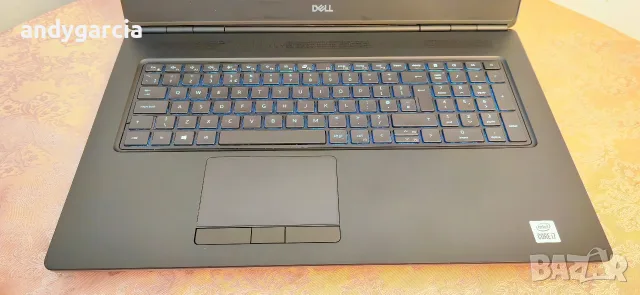  DELL Precision 7750/Core i7-10750H/NVidia RTX 3000/16GB RAM/256GB SSD/17.3 Full HD IPS 100% DCIP-3, снимка 10 - Лаптопи за работа - 56208813