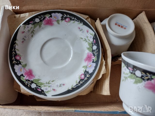 Порцелан , сервиз за кафе Китай , снимка 2 - Сервизи - 35029171