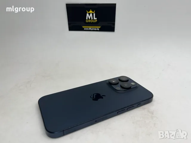 #MLgroup предлага:   #iPhone 15 Pro 128GB Blue Titanium, втора употреба, снимка 3 - Apple iPhone - 55790135