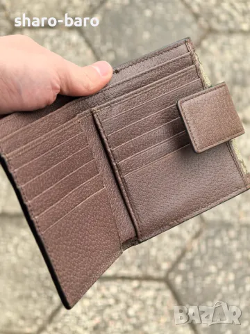 Gucci Ophidia French Flap Wallet , снимка 8 - Портфейли, портмонета - 49110994