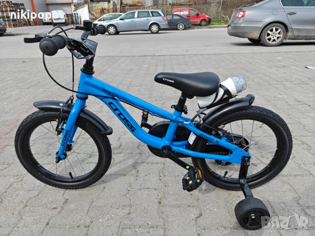 CROSS Алуминиев велосипед 16" BOXER син, снимка 8 - Велосипеди - 53922836
