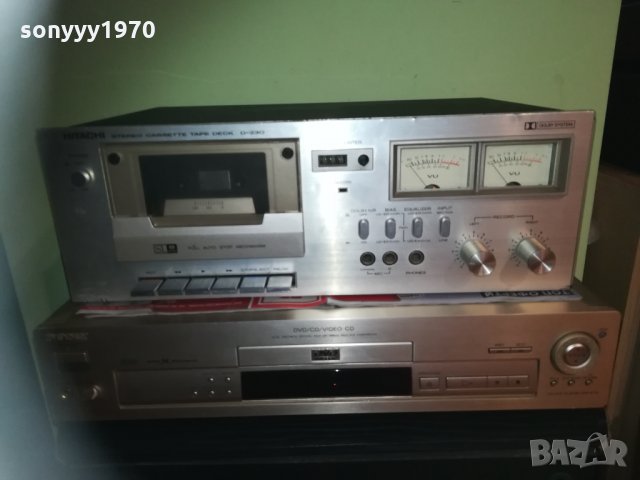 hitachi & sony дек и цд 0501211909, снимка 7 - Ресийвъри, усилватели, смесителни пултове - 31320028