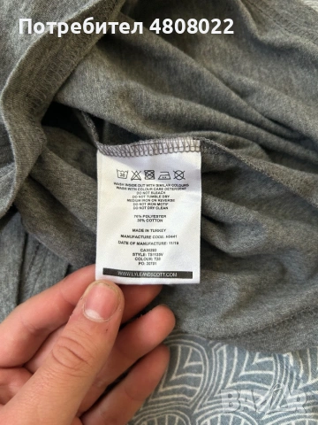 Тениска Lyle Scott, снимка 3 - Тениски - 54315017