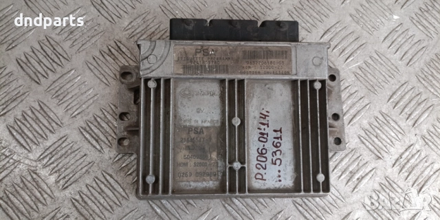 Компютър Peugeot 206 1.4i 2001г. 21645547-7	