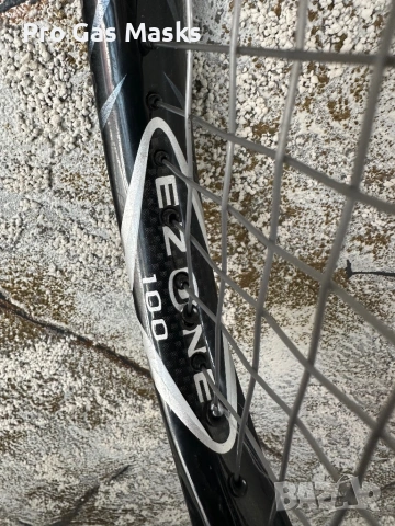 Тенис ракета Professional Tennis Racquet Yonex Ezone 100 Sq Inches  OPS Made in Japan New Grip 2 Spo, снимка 3 - Тенис - 53164716