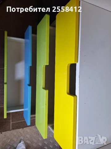 IKEA Stuva детскa етажеркa  с чекмеджета, снимка 4 - Мебели за детската стая - 55753672