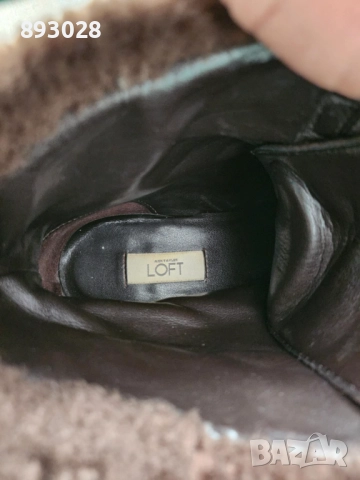 Естествена кожа зимни боти Ann Taylor LOFT , снимка 5 - Дамски боти - 52107876