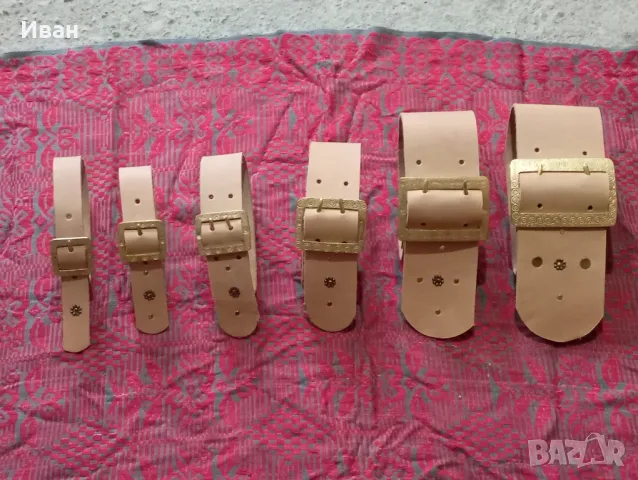 каишки за чанове и звънци 