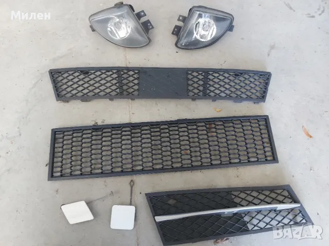 бмв 5 f10 f11 решетки халогени