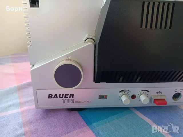 Прожекционен апарат 8мм филм/лента BAUER T16 sound, снимка 2 - Плейъри, домашно кино, прожектори - 48655530