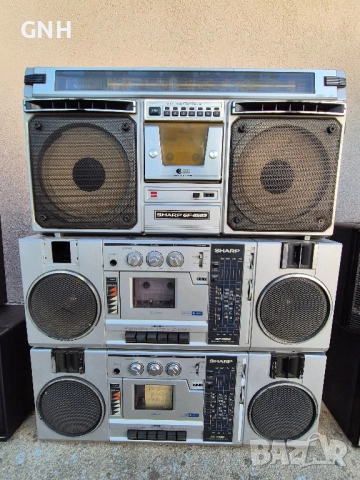 boombox Sharp, Hitachi, Sanyo, Lasonic , снимка 12 - Радиокасетофони, транзистори - 45081477