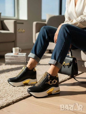 дамски маратонки на платформа louis Vuitton versace guess , снимка 9 - Маратонки - 52093129