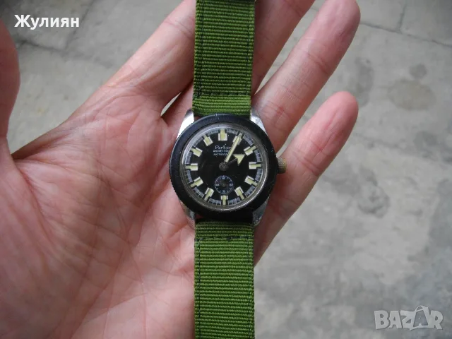 КОЛЕКЦИОНЕРСКИ ВОДОЛАЗЕН ЧАСОВНИК PARKER DIVER , снимка 2 - Антикварни и старинни предмети - 55834732