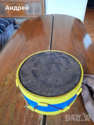 Стар детски тъпан,барабан,барабанче #3 , снимка 3 - Други ценни предмети - 53901132