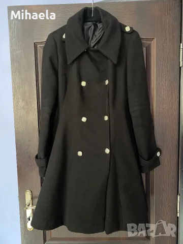 Черно елегантно палто