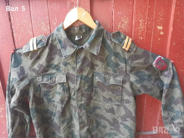Военна камуфлажна риза - БА, снимка 2 - Антикварни и старинни предмети - 55953233