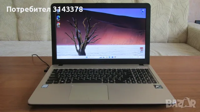 15.6 инча Asus с Intel i3-6006,DDR4 лаптоп
