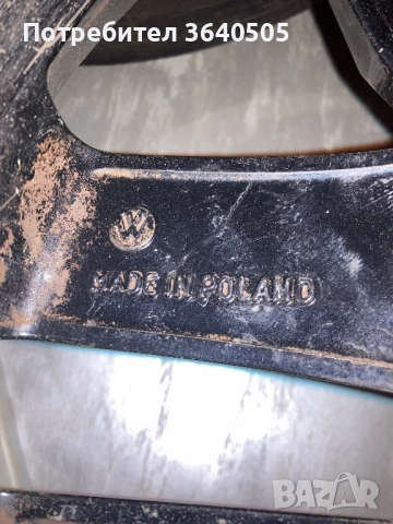 VW GOLF VII 7 5G 13- ДЖАНТИ MADRID 7x17 ET 49 5G0601025BT, снимка 12 - Гуми и джанти - 52733458