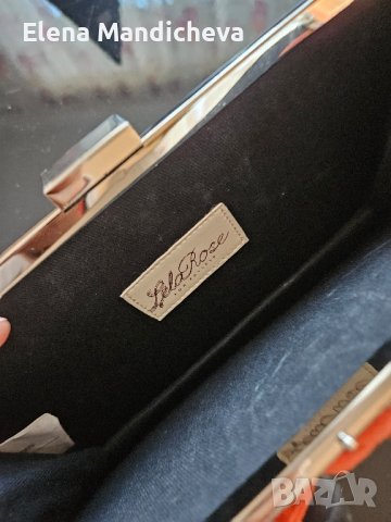 Луксозен Клъч, чанта, портмоне ретро, бохо, снимка 8 - Портфейли, портмонета - 44156885