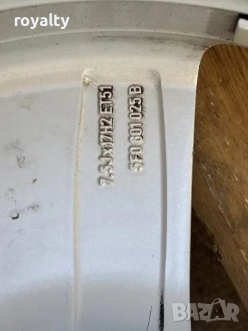 5х112 17 Джанти Seat Skoda Audi VW 5x112 Сеат Шкода Ауди Фолксваген, снимка 5 - Аксесоари и консумативи - 51629016
