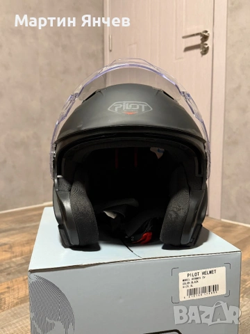 Каска Hermes Pilot, снимка 3 - Аксесоари и консумативи - 54129233