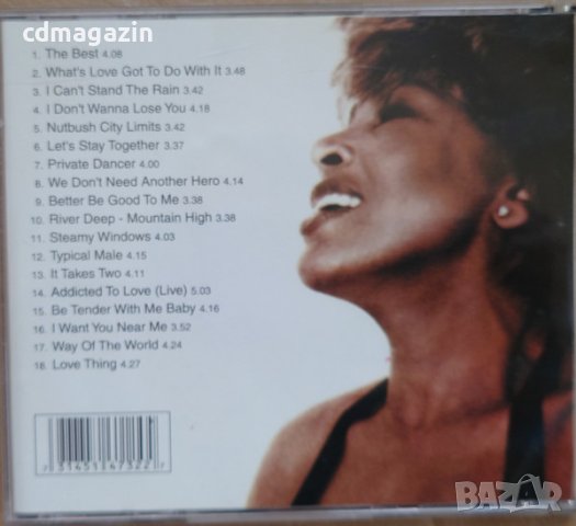 Компакт дискове CD Tina Turner - Simply The Best Part 1 и Part 2, снимка 2 - CD дискове - 40525411