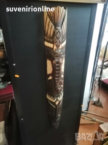 Дървена маска за стена , снимка 4 - Пана - 39767854