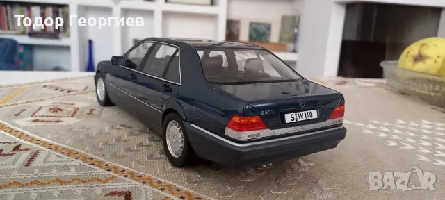 Mercedes W140 S500 Iscale 1:18, снимка 4 - Колекции - 55876455