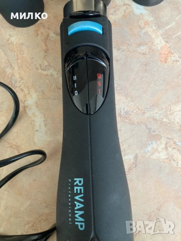 Четка за коса с топъл въздух Revamp DR-1200, снимка 2 - Преси за коса - 52405423