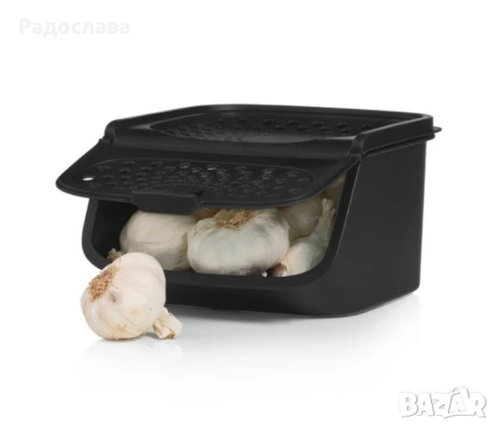 Контейнер за чесън/лук от Tupperware 