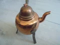 № 8184 стар метален / меден чайник  , снимка 2