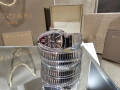 BVLGARI Serpenti Tubogas Snake Silver Black Diamonds Дамски Часовник, снимка 1