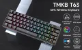 TMKB T63 механична клавиатура с Blue Switch, Bluetooth / 2.4G, снимка 11