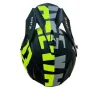 Кросова каска черно с неон и графит, За мотор, Атв, Велосипед, S, M., снимка 5