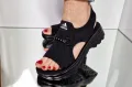 Adidas черни дамски сандали , снимка 7