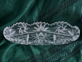 Винтидж кристална салатиера ,,гондола,,, снимка 3