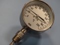 биметален термометър Wika thermometer ф100mm, 0/+200°C, L-650mm, снимка 10