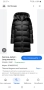 Bomboogie Geneva  Womens Long 700 Fill Down Jacket Size 34 -XS / S НОВО!  ОРИГИНАЛ! Дамскo яке пух П, снимка 2